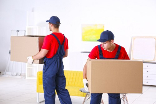 Man and Van vehicle preparing for a removal in Scotland