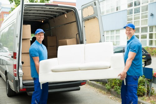 Scotland Removals team preparing for a move