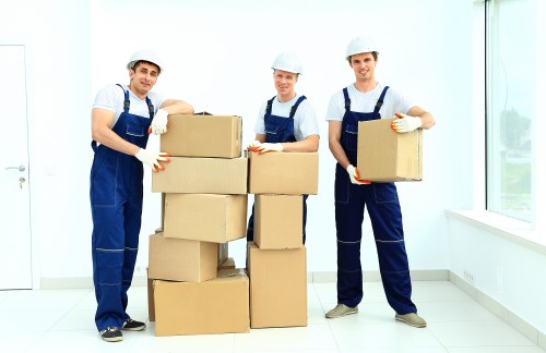 Professional removal truck in Scotland