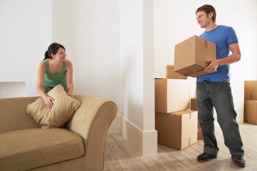 Eco-friendly packing materials used by removal services